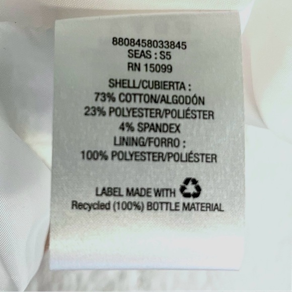 NWOT Metaphor Women’s White Jacket Blazer Size XL Textured Fabric - Picture 8 of 8